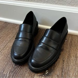 Aerosoles “Ronnie” Black Women’s Classic Mules Loafers Oxford Shoes Size 5